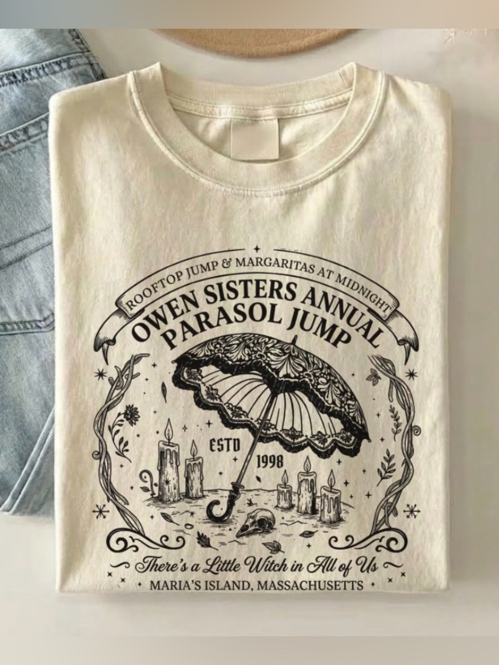 Comfort Colors Owen’s Sisters Practical Magic Witch Midnight Margaritas Tee